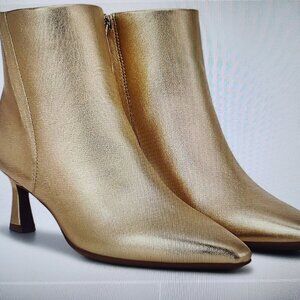 Naturalizer Deesha Booties. Dark Gold. Leather. NIB. Size: Various